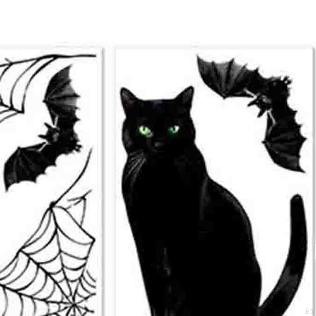 Halloween Window Clings Decals Decoration Stickers for Kids Room