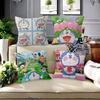 Pillow Cushion Cover Pillowcase Living Room Sofa Home Decor Anime D-D-Doraemones Classic