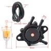 Complete fuel pump kit for mercury lawnmower with hoses clamps filter suitable for model 491922 691034 692313 M138498