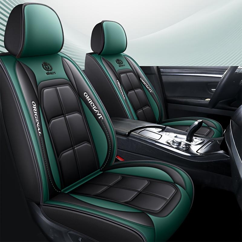 1 pz Coprisedile Auto Premium 4D in Pelle PU, Coprisedile Auto Generale, Protezione Cuscino, SUV Fuoristrada Regolabile Per tutte le stagioni Accessori Automobilistici
