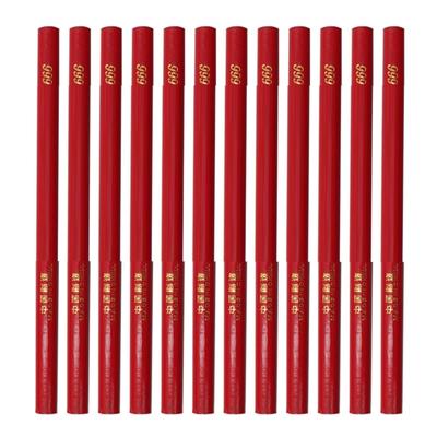 100Pcs Professional Drafting Pencils Ergonomic Oval Grip Woodworking Pencil For Construction Drawing And Sketching
