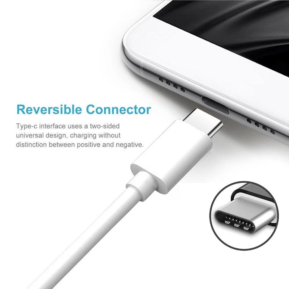 Type C USB Cable For Nokia 5.1 Plus / 6.1 Plus 7.1 8.1 , X5 X6 X7 , 7 Plus , 8 Sirocco Data Line Charging Phone Charger Cable