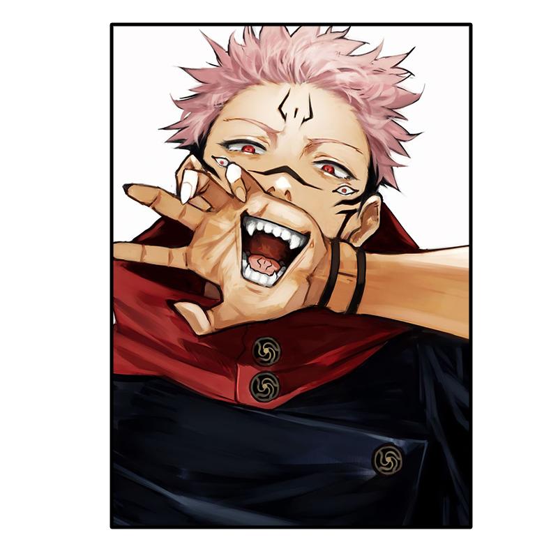 

Jujutsu Kaisen Poster Anime Wall Art Canvas Painting Prints Print Yuji Ltadori Ryomen Sukune Living Room Decoration Child Gift 21cm×30cm NoFrame