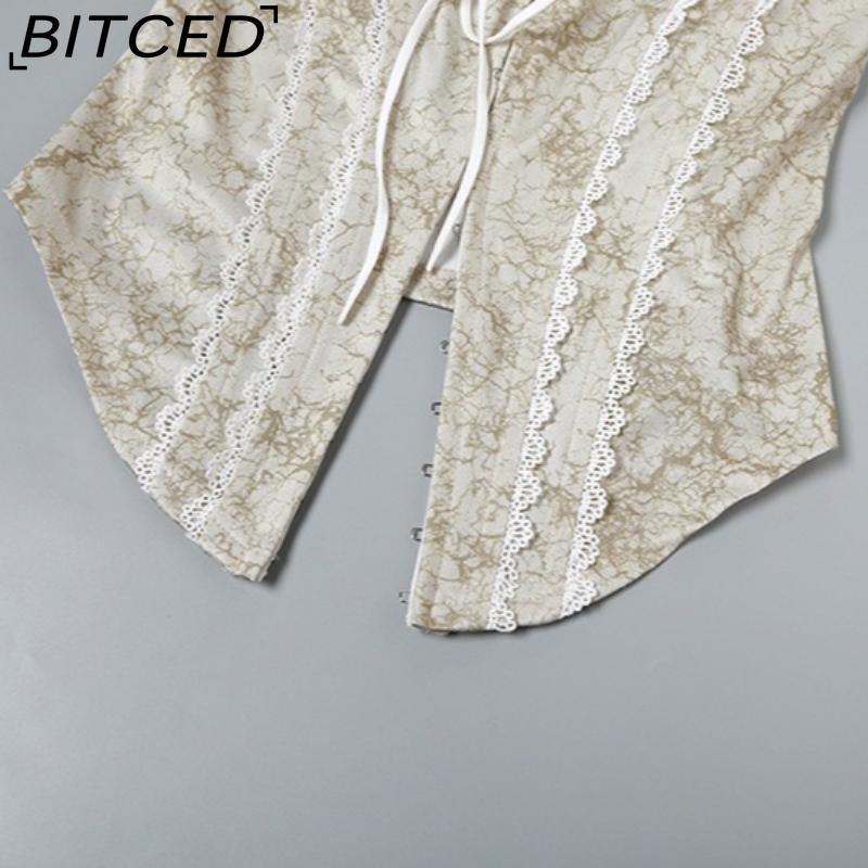 BITCED Spring Women's Solid-Color Slim-Fit Streetwear Fashion Halter Backless Tank Top