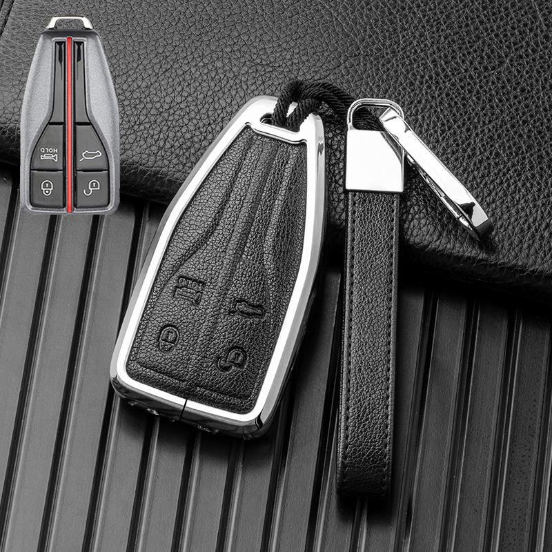 2022 Hongqi HS5/H5/H9/HS7/HS9 Metal Key Case for Men