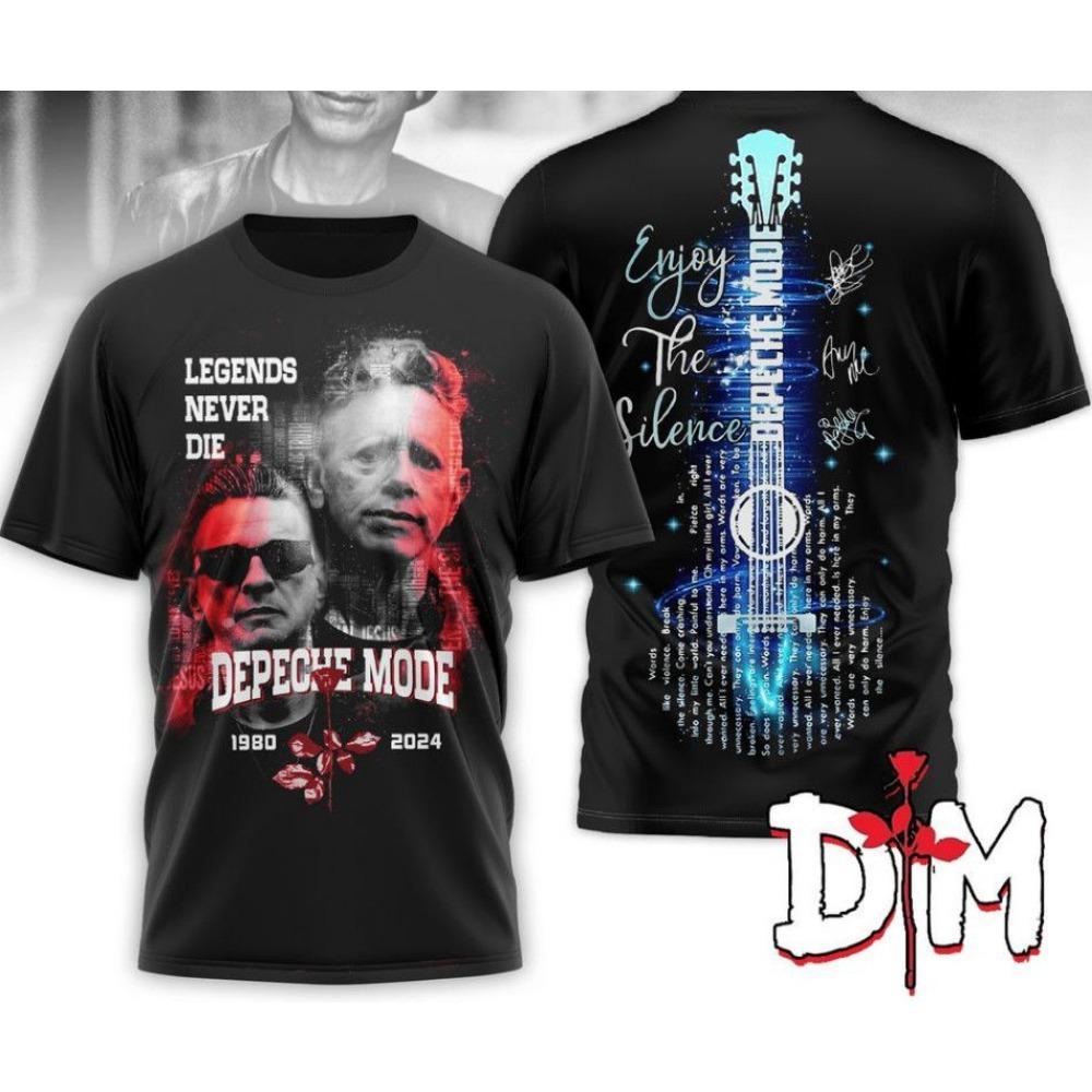 Summer men's skull pattern 3D printed round neck T-shirt with short sleeves