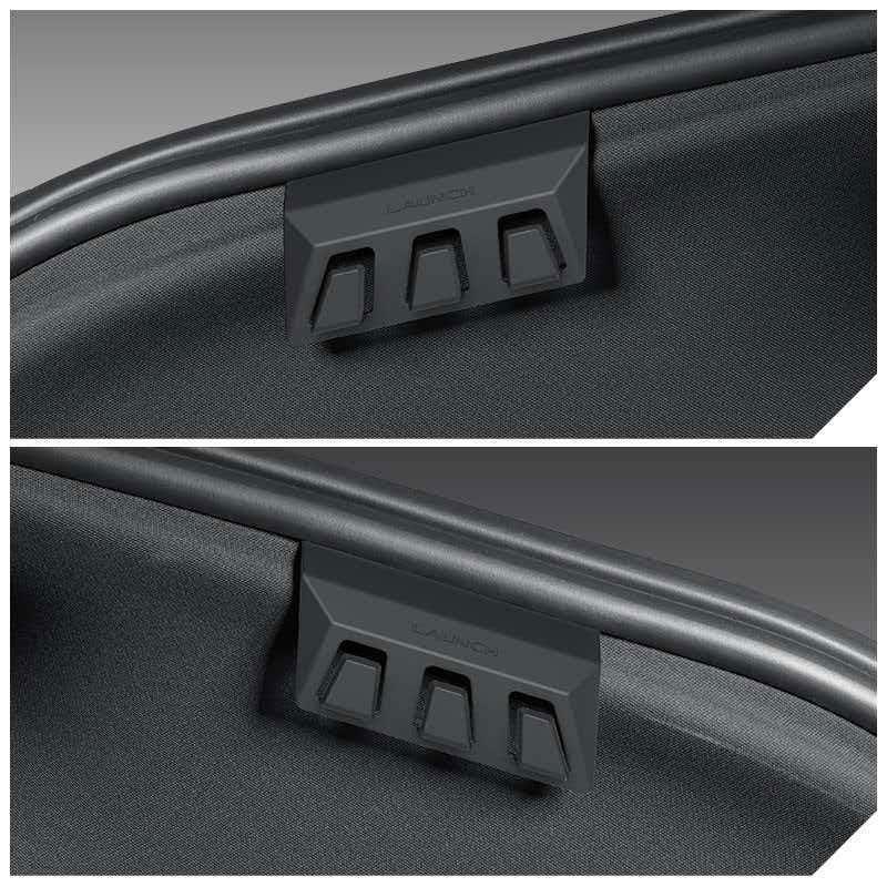 Hidden Trunk Hook For Tesla Model YL 6-Seater ABS Rear AC Air Vent Hook Rear Air Conditioning Vent Grille Storage Hook Organizer