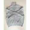 Damen Warm Winter Weiß Gelb Angepasst Hochgeschlossen Kaschmir Einfarbig Pullover Sofy