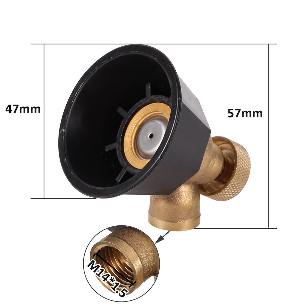 Garden High Pressure Irrigation Nozzle Adjustable Nozzle Replacement Knapsack Sprayer Nozzle Farm Nozzle Orchard Nozzle Sprayer