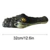 24TE Floating for Crocodile for Head Water Decoy Simulation Realistic Pond Pool Garden Art Decoration