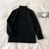 Autumn and Winter Warm Long-sleeved Top Inside the T-shirt Women's Bottoming Half Turtleneck