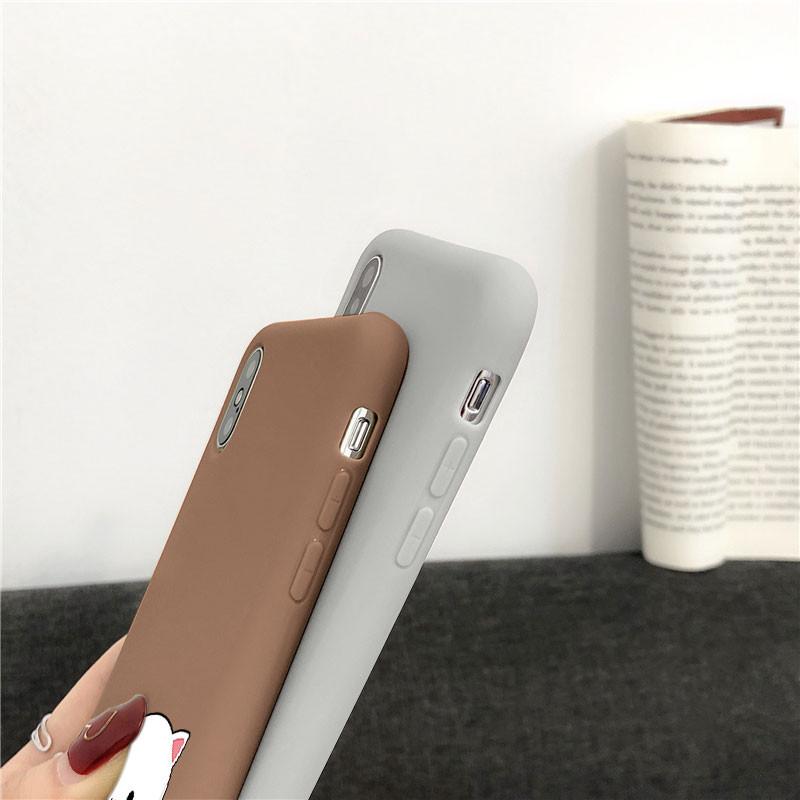 Cute Couple Cat Cover For Samsung Galaxy A50 A51 A52 A72 A10 A11 A12 A20 A30 A31 A32 A22 A40 A41 S9 S10 S20 FE S21 Plus TPU Case