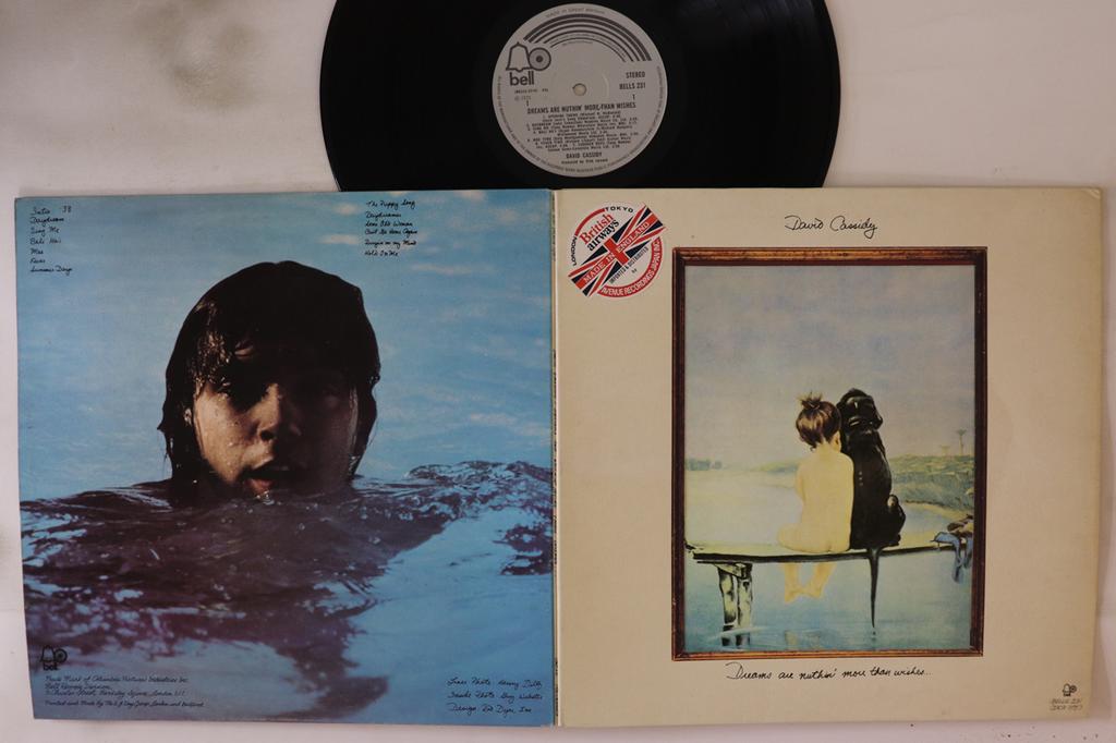 LP Record DAVID CASSIDY - Dreams Are Nuthin' More Than Wishes BELLS231 Bell Records 1973 UK Pop Used