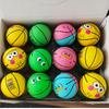 Cartoon Creative Mini Hollow High Bouncy Ball Toys Children'S Bouncing Rubber Hollow Bouncy Ball Toys Kids Holiday Birthday Gift