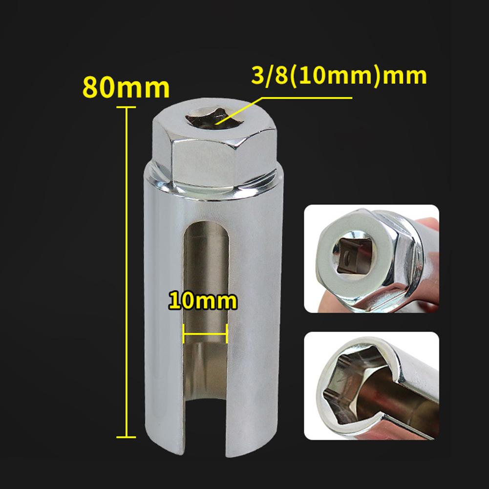 

22mm Oxygen Sensor Socket Oxygen Sensor Removal Wrench 3/8 For Various Car Model Drive Socket Wrench Special Tool For Repairing