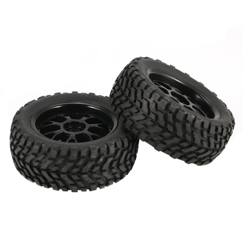 144001 124018 RC Car Wheel Rubber Rally Climbing Car Wheel Rim 75mm Tires Wheel  For MN99S