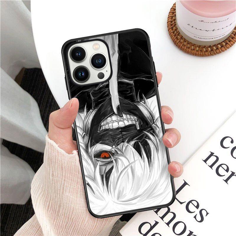 Soft Funda Tokyo Ghoul Anime Kaneki Ken Phone Cover For Iphone 14pro 11pro 12 13pro Max 5 6s Xs 7 8plus SE Xr 12mini Coque Cases