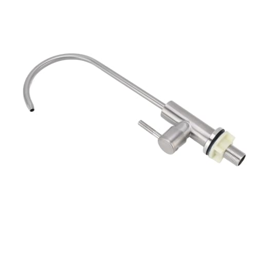 G1/2 Water Purifier Faucet, 304 Stainless Steel Drinking Water Faucet, 360 Degree Rotation Touch-On Bathroom Sink Faucet, Concentrated Water Filtratio