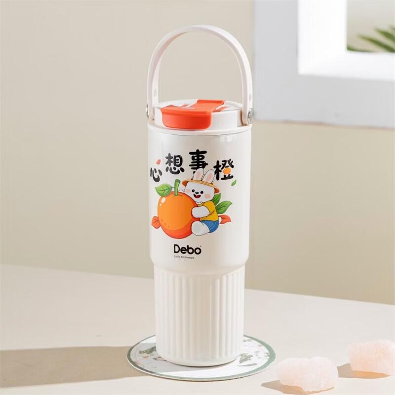 Debo Polly 750ml 316 Stainless Steel Insulated Straw Tumbler