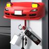 Automotive Flip Light Keychain Wall Art Stylish Auto Flip Light Keychain Wall Hanging Art Toy for Personalizes Space