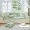 Wooden Ear Edge Pure Color Soft Touch Four Seasons Universal Sofa Cover Back Towel Anti-slip