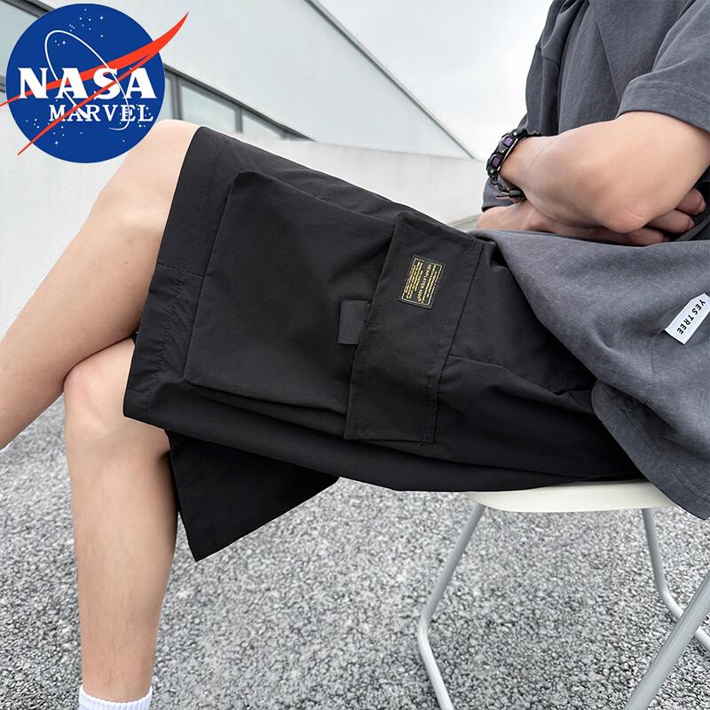 NASA MARVEL Men s Quick-Dry Cargo Shorts M