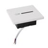 LED Step Light 3W Recessed Motion Seneor Dusk To Dawn Sensor 4000K Stair Light 110‑240V for Indoor