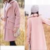 Imitation mink velvet coat women's coat coat women's medium and long trench coat women's lamb wool coat fur coat