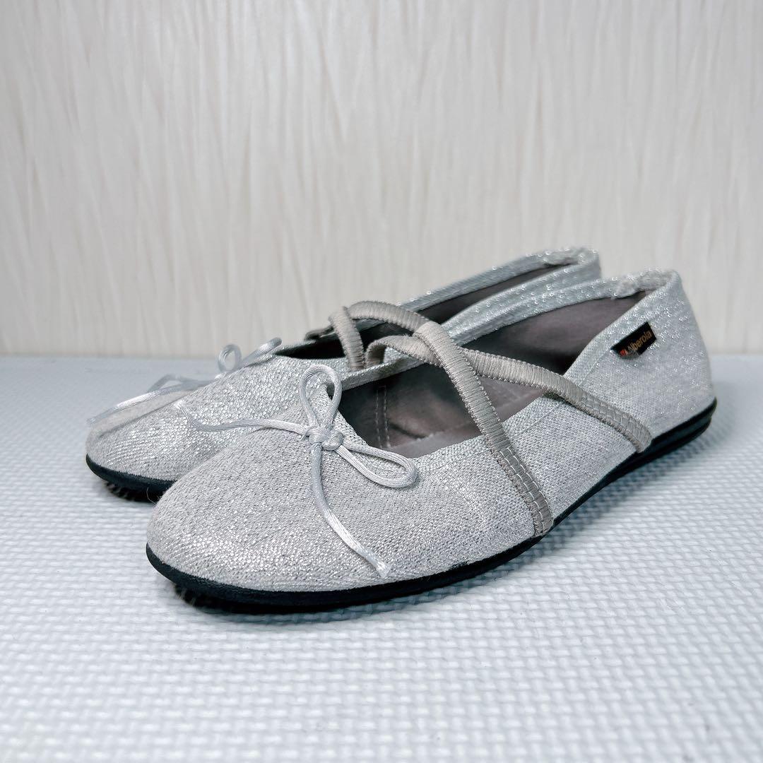 Used Sold out item Alvara Freaks Store flat shoes ribbon lame