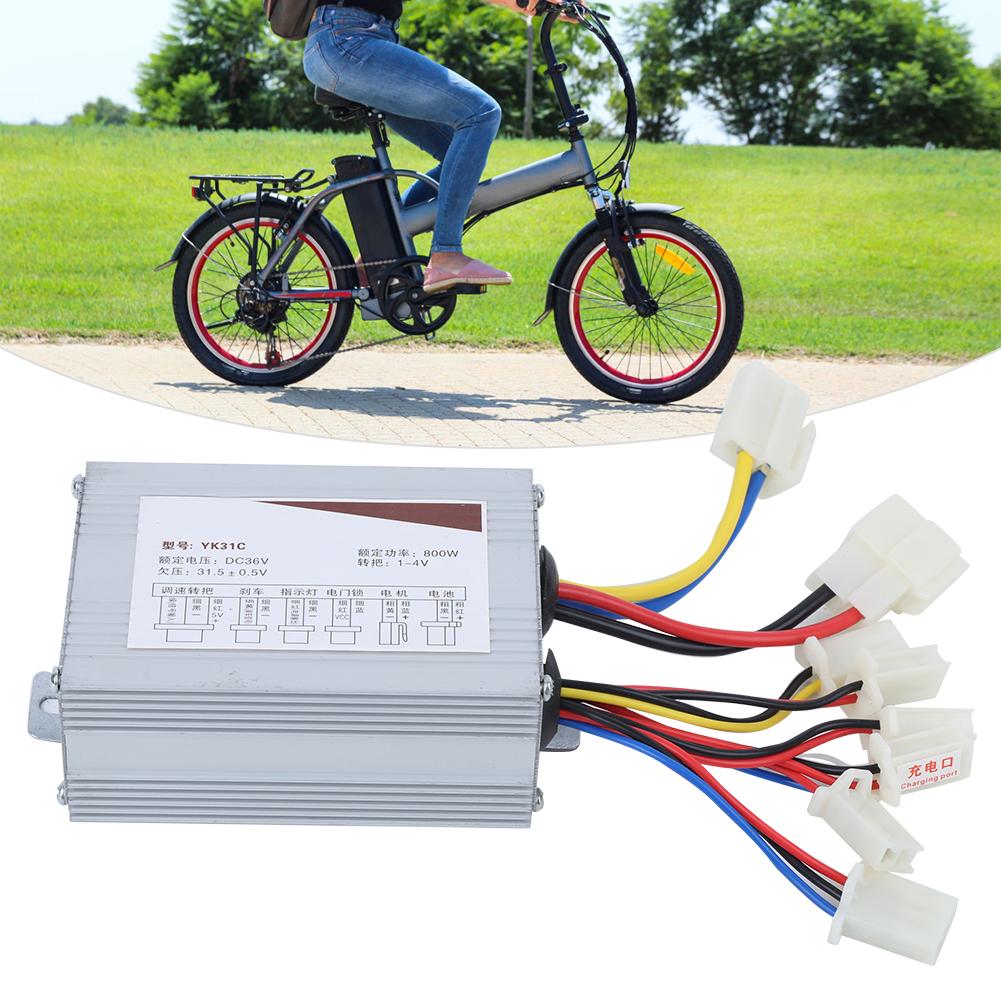 Aluminium Alloy Tricycle Scooter Electric Bicycle 36V Brush Controller Equipment