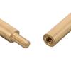 Electric Fence Ground Rod 8mmx300mm Copper Brass Pin Galvanized Rod for Livestock Fence Protection Outdoor Ground Stake