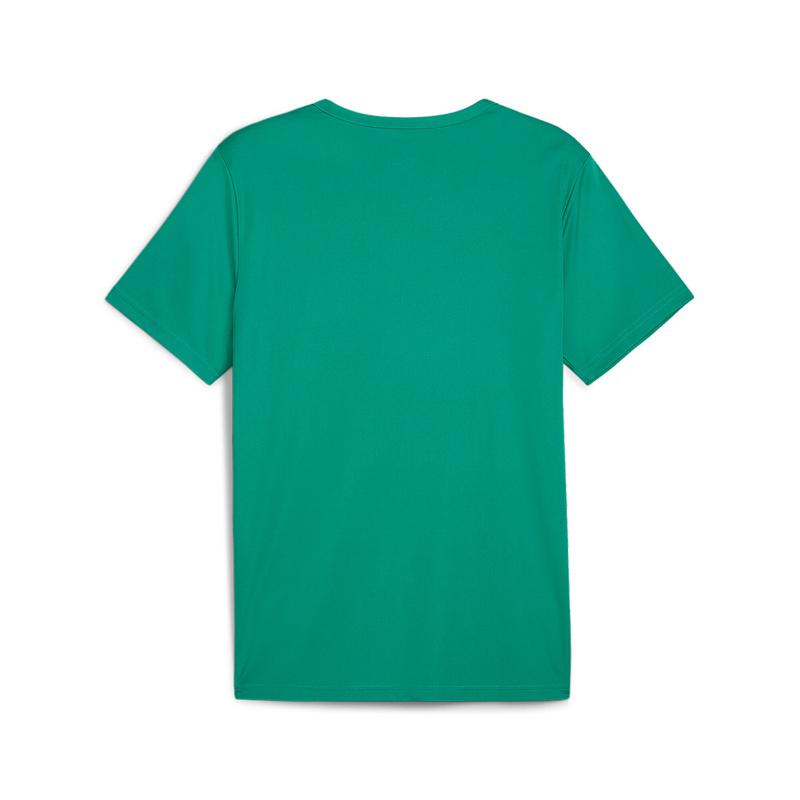 Puma Logo Casual Breathable Comfortable Short Sleeve T-Shirt Men Tops Green 706132-05