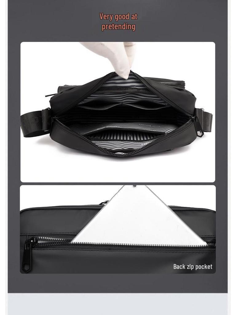 Herren Trendige Multifunktionale Wasserabweisende Umhängetasche