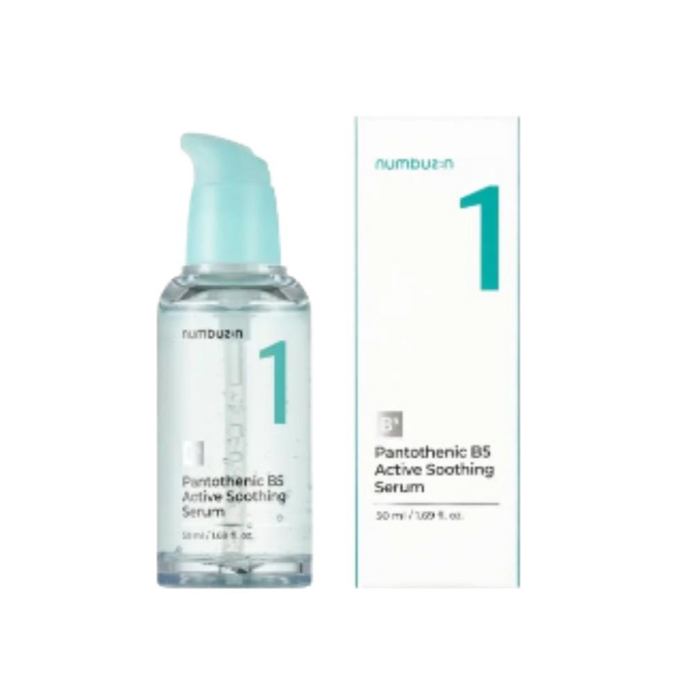 

Numbuzin No.1 Pantothenic Acid Active-Up Soothing Serum Refill Set Hydrating & Calming (50ml + refill 50ml)