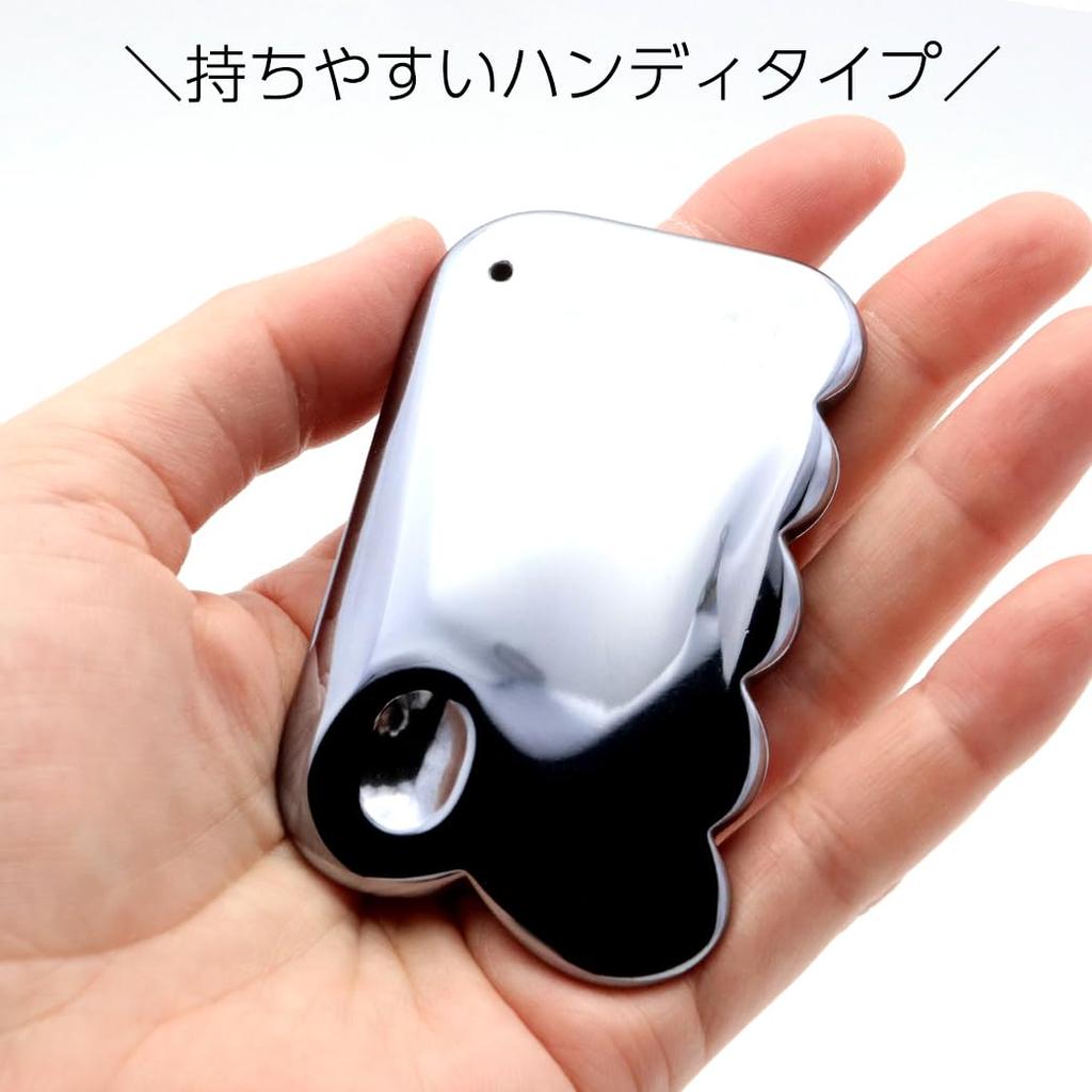 [GOLD STONE] Gua Sha Plate for Face and Body, Terahertz Mineral, Body Massage, Slimming, and Facial Beauty (Small)