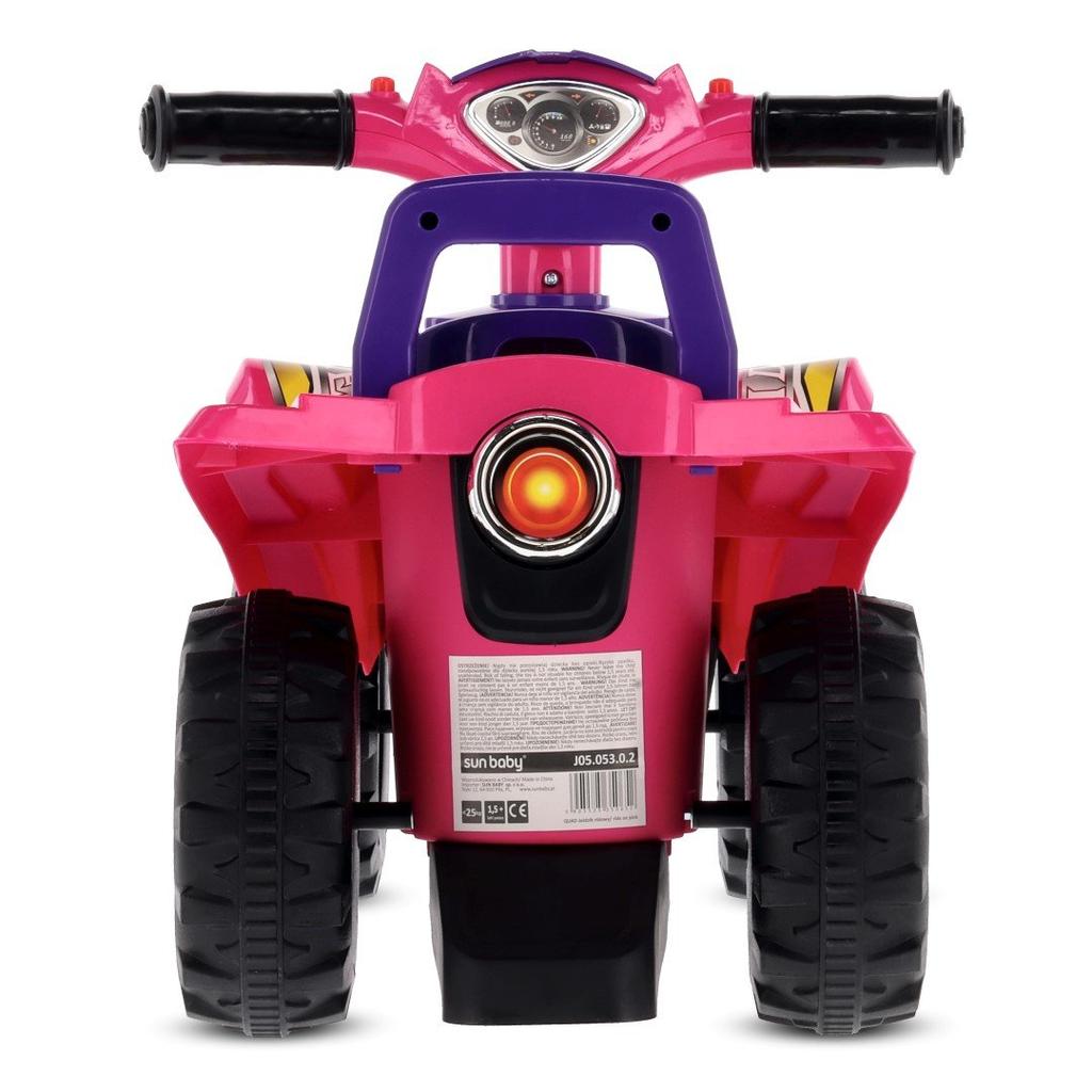 Ride-on Toy for a Child's First Birthday Purple Pink Quad