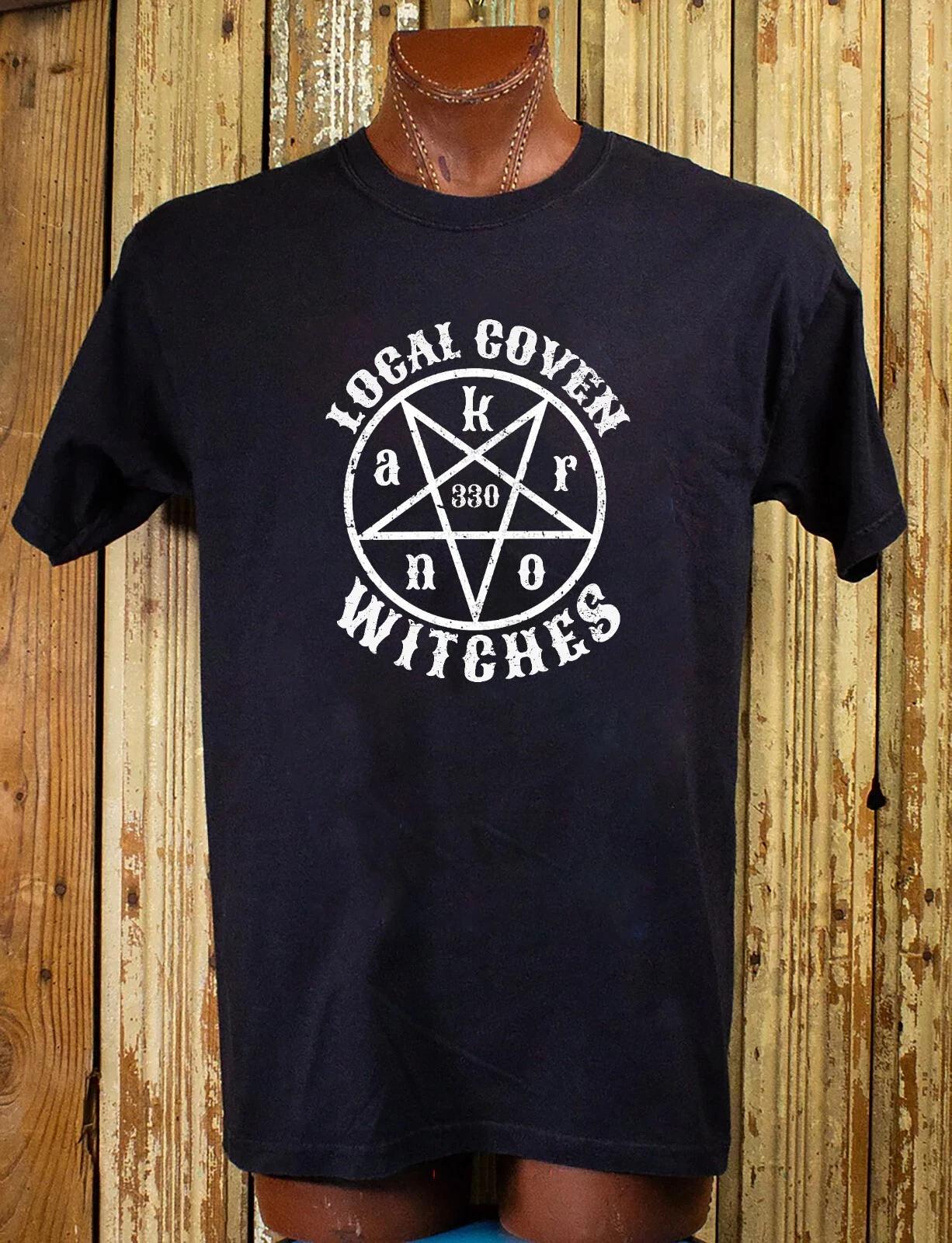 Witches Coven Local 330 Akron, OH Cotton T -Shirt XL L