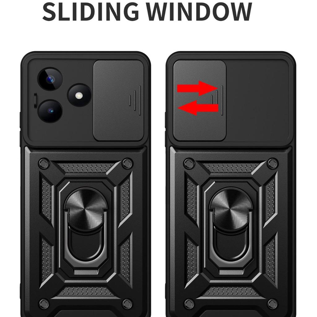 OPPO Reno14F/Realme15 Magnetic Phone Case - Smooth, Anti-Fall, Car Mount Compatible