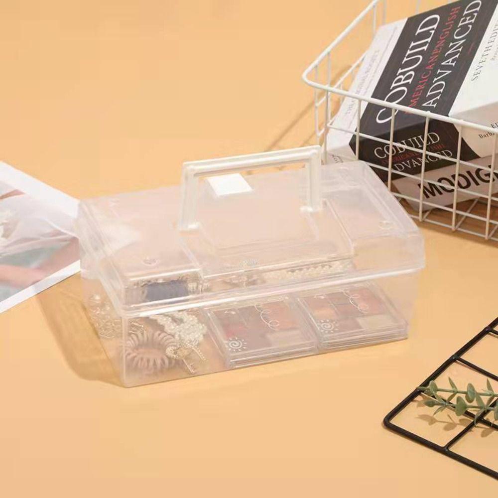 Large Capacity Storage Case Waterproof Storage Drawer Simple Family Emergency Kit Box  Certificates