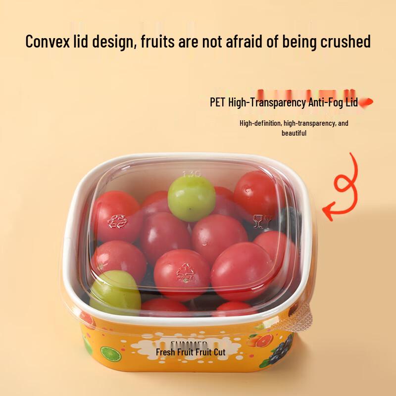 Yudu Disposable Fruit Salad & Picnic Takeaway Box
