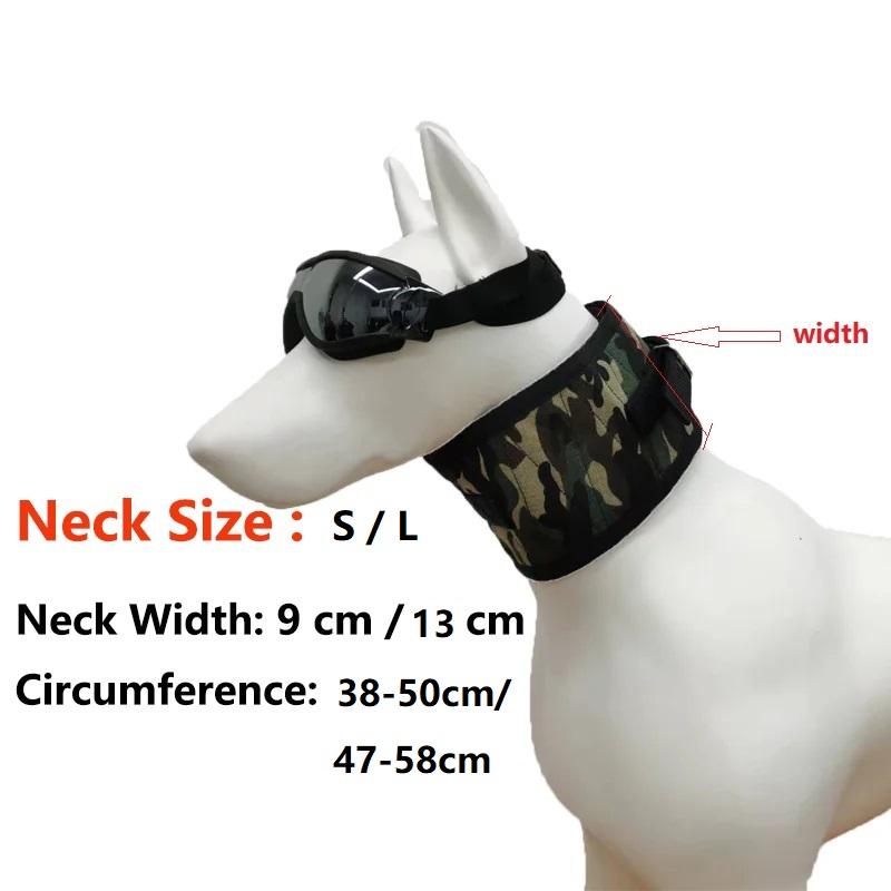 Protège-cou anti-morsure pour chien - Bandage de cou réglable, Protection pour chiens de chasse, de randonnée et d'entraînement
