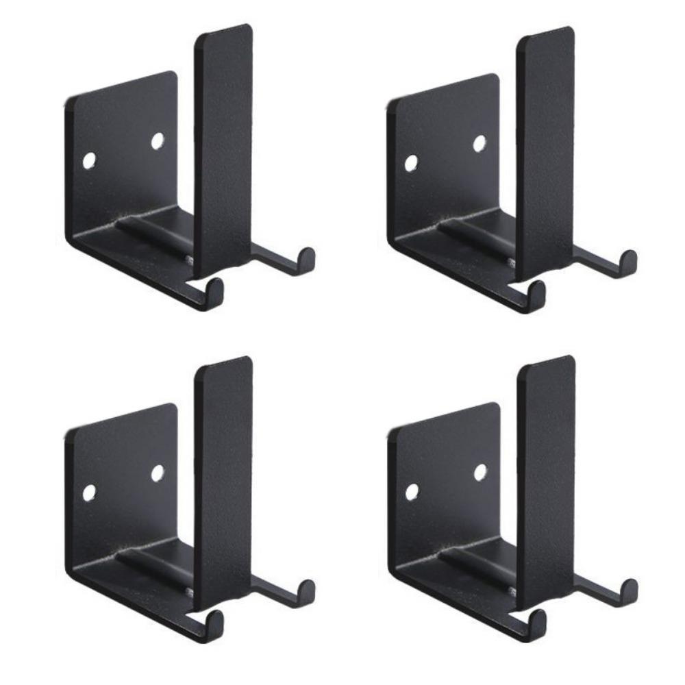 Black Cutting Board Storage Rack Punch-free Pot Lid Storage Holder Durable Pot Lid Rack  for Home