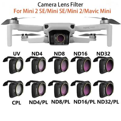 Pro DJI Mavic MINI 1/2/SE Filtry na objektiv kamery UV CPL ND4 ND8 ND16 ND32 ND/PL Sada filtrů pro dron DJI Mini 2 SE 4K Příslušenství