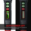 Portable Gas Lk Detector, Gas Detector with Audible and Visual Alarm, LCD Display, High Low Sensitivity for Methane Natural Gas