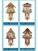 Curated Ready-stock Cuckoo Clock: Pop-up Hourly Wall Clock for Living Room