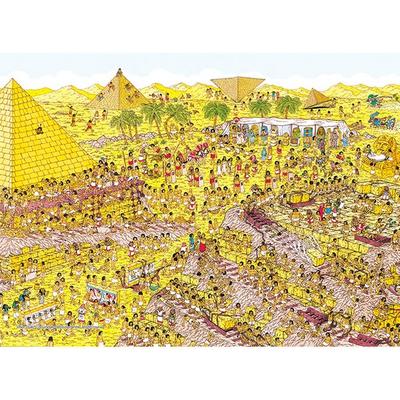 Find Wally Pyramid Mystery Jigsaw Puzzle AL5307, Korean Popular Puzzles