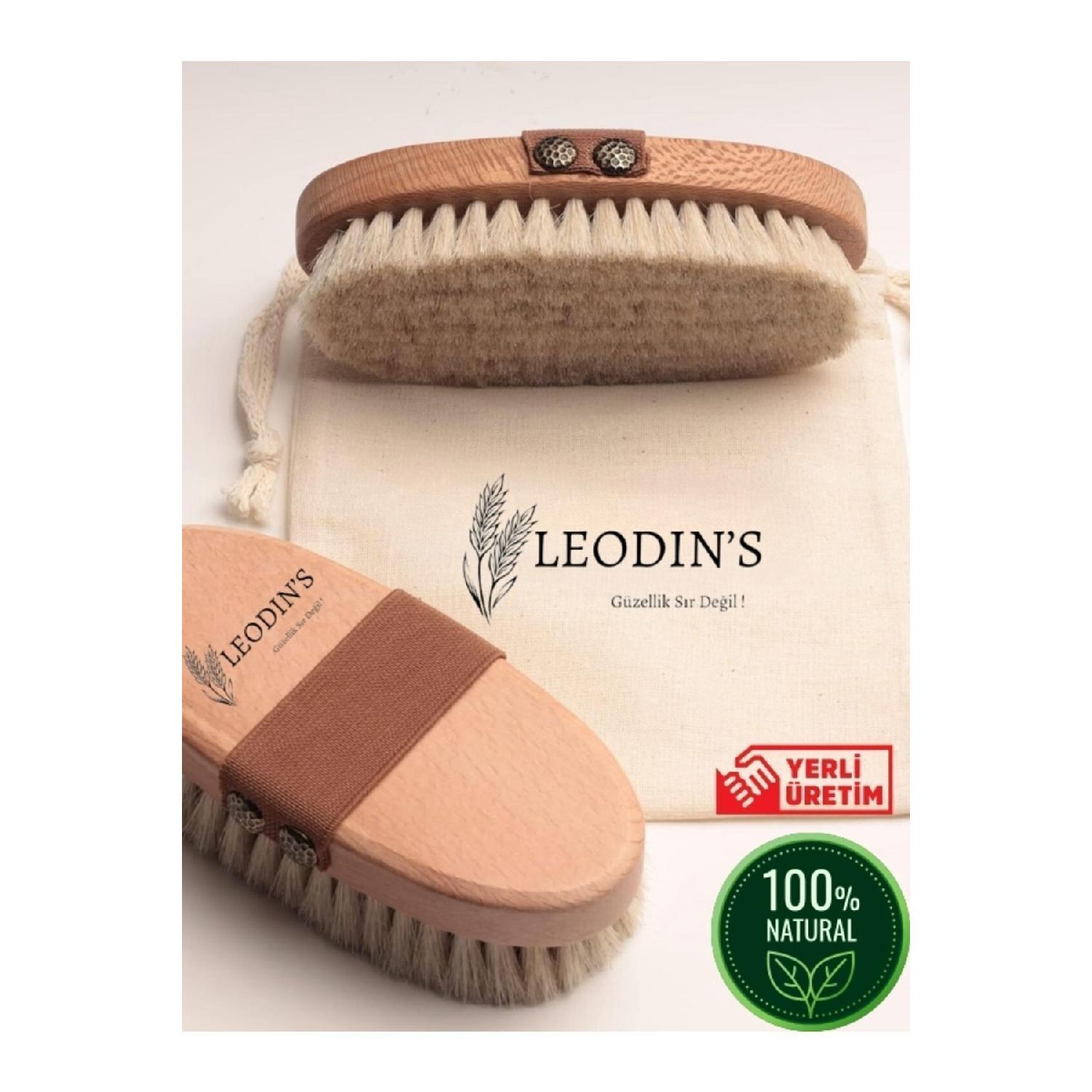 

100% Natural Horsehair Cellulite And Stretch Mark Brush