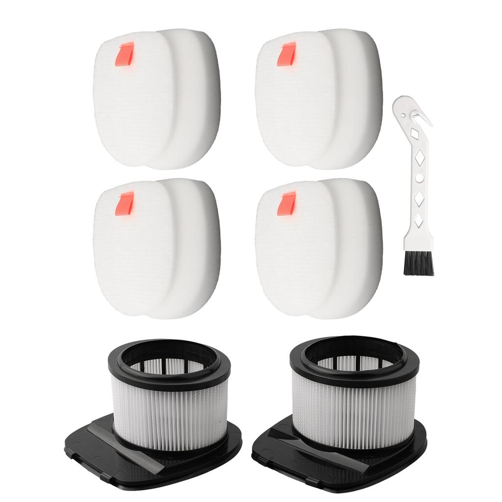 Replacement Filter Set Compatible with For Shark IZ201 IZ251 IZ202 IZ252 IZ103UKGB Vacuum Cleaner Set of 8