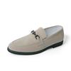 Spring High Quality Suede Loafers Nubuck Leather Business Formal Men Leather Shoes Shallow Mouth Brand Moccasin Wedding Shoes