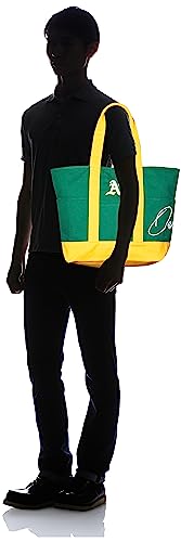 Major League Baseball Embroidered Tote Bag TTB166 Men's Athletics Deep Green